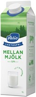 LF Mellanmjölk 6x1L Valio