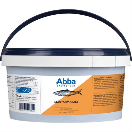MSC Mästarmatjes Bitar 2,5kg ABBA