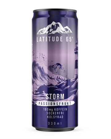Latitude STORM Passionsfruk 24x33cl