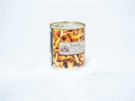 Kantareller, i burk.  6x800 gr Pedros