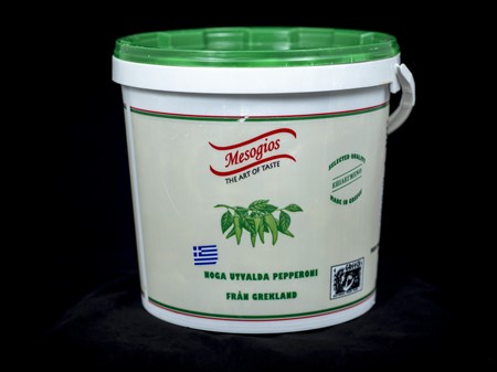 Pepperoni 7 kg hink Mesogios plastdunk