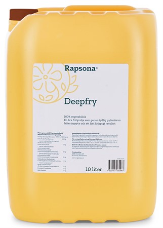 Frityrolja Deepfry 10L Rapsona