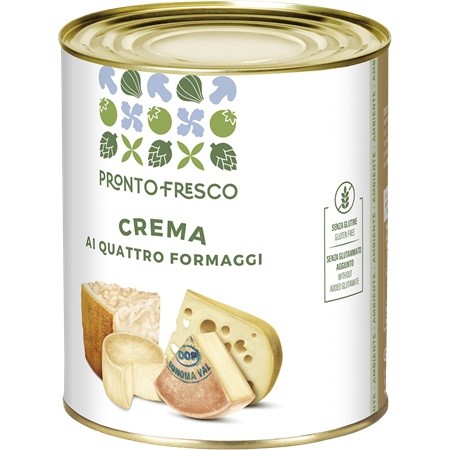 Ostsås 4 sorters ost 800g