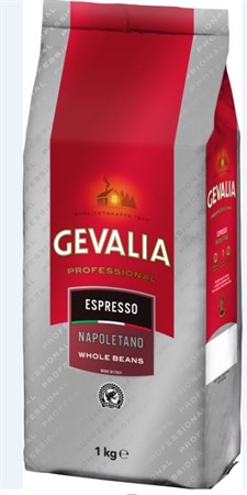 Gevalia Kaffebönor Espresso Napoletano 1kg x 8st