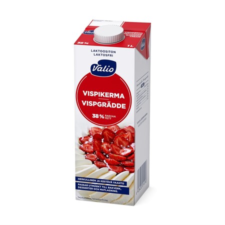 LF Vispgrädde 38% Valio 10x1L
