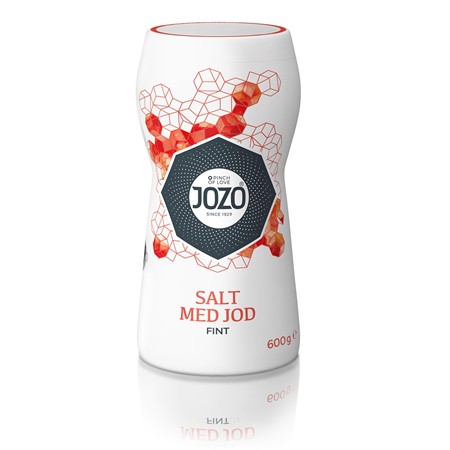 Fint salt med jod 600g