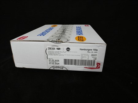 Hamburgare 24x150g SCAN