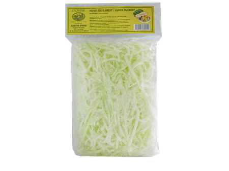 Strimlad papaya 30x200g Exostar