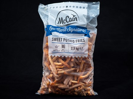 Sweet potato pommes frites 4x2,5kg Mccain