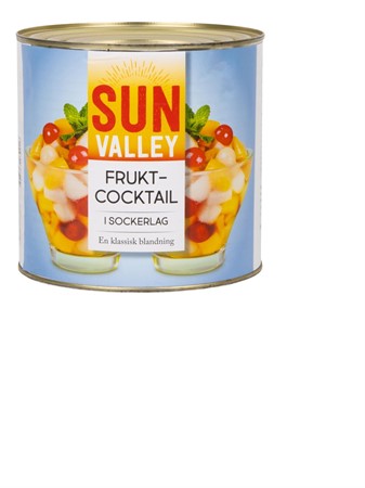 Fruktcocktail 6x2,6kg Sun Valley