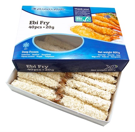 Ebi Fry Torpedo 20gr 40pcs 12x800gr Planet Pride
