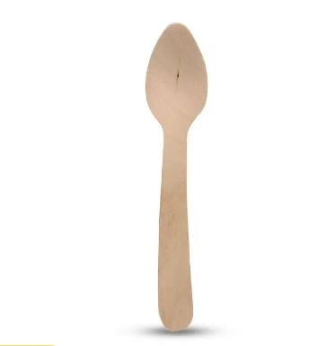 Kaffesked Trä 11cm 250st